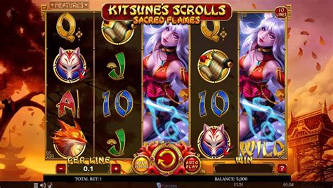 Slot Kitsune S Scrolls Sacred Flames